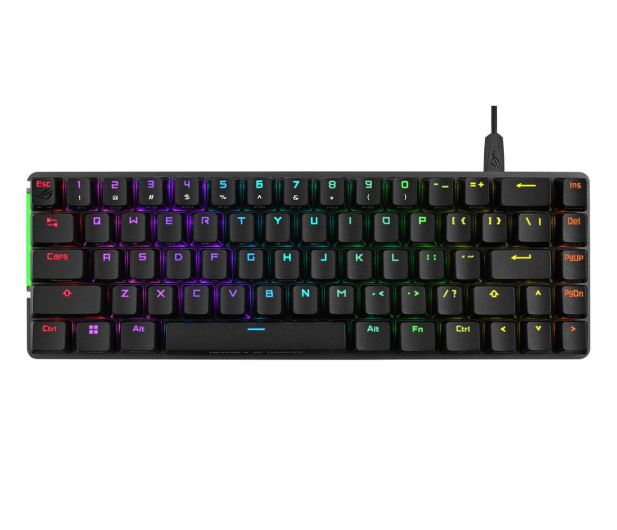 ASUS ROG Falchion Ace NX RED/Wired+KVM/RGB/Black 90MP0346-BKUA01 - 1124929 - zdjęcie